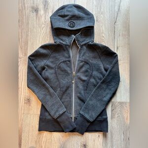 Lululemon Black& Grey Scuba hoodie